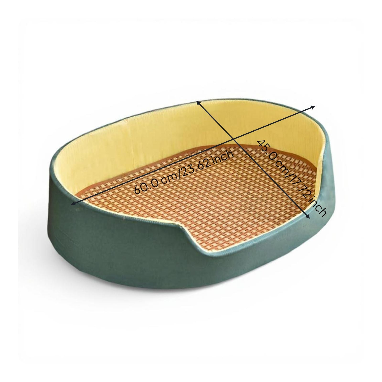 Dog Cooling Mat, auto-cooling pet bed, cleanable non-slip crate pad, summer comfort for large dogs and felines, suitable for all seasons
