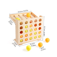 Rebound Sphere Game Interactive Play Color Sorting Toy Pattern Recognition