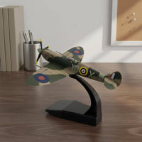 1/72 Scale WWII Fighter Plane Model Fully Assembled for Office Decor Enthusiasts