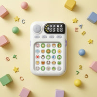 Attention Training Toy Button Controls Visual Exercise Toy White