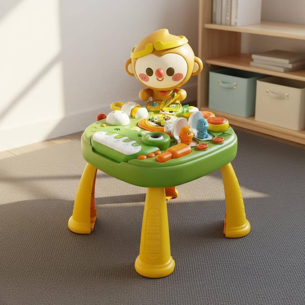Musical Activity Table Busy Board Design Interactive Baby Music Station