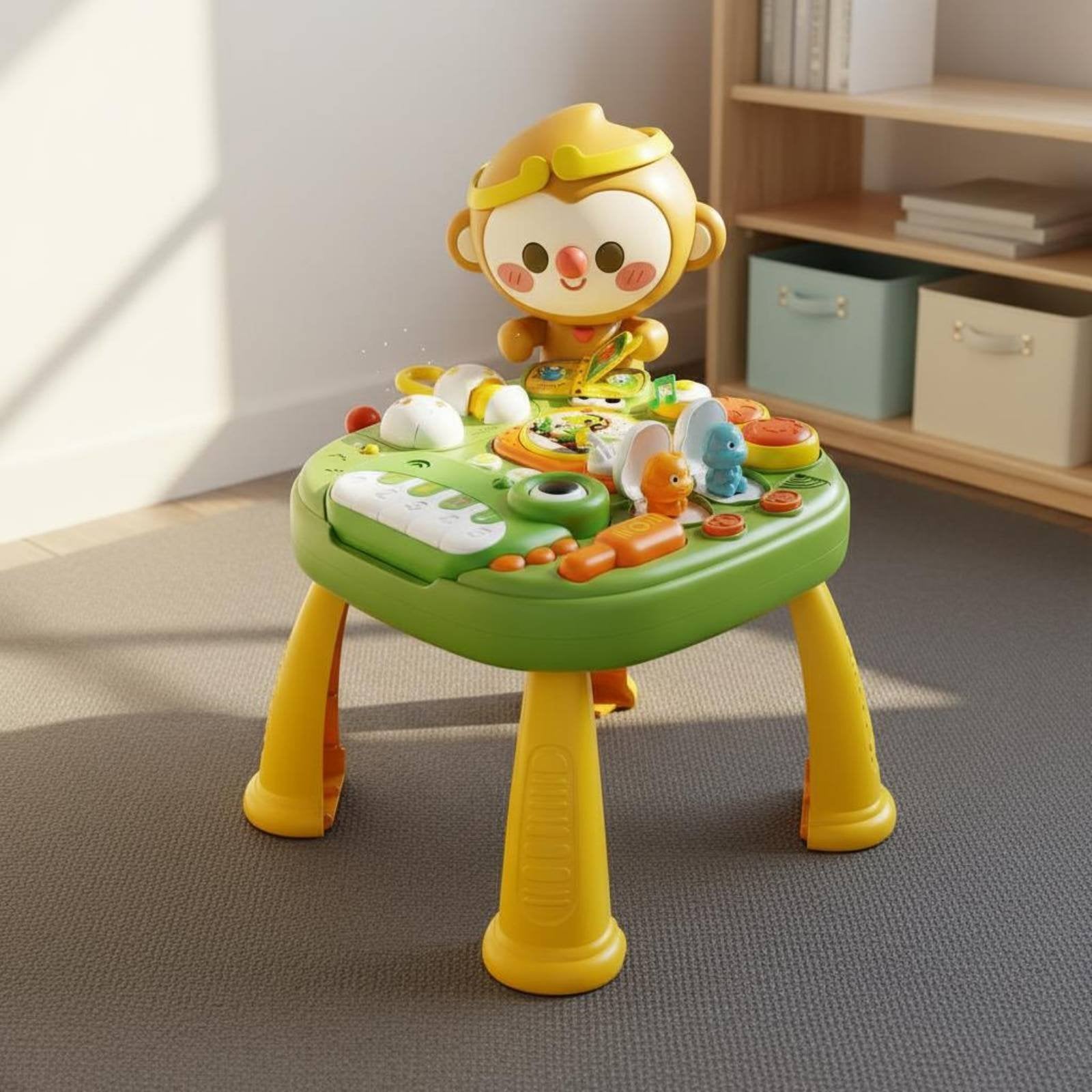 Musical Activity Table Busy Board Design Interactive Baby Music Station