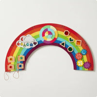 Wall-Mounted Busy Board Fine Movement Children's Learning Hand-Eye Coordination