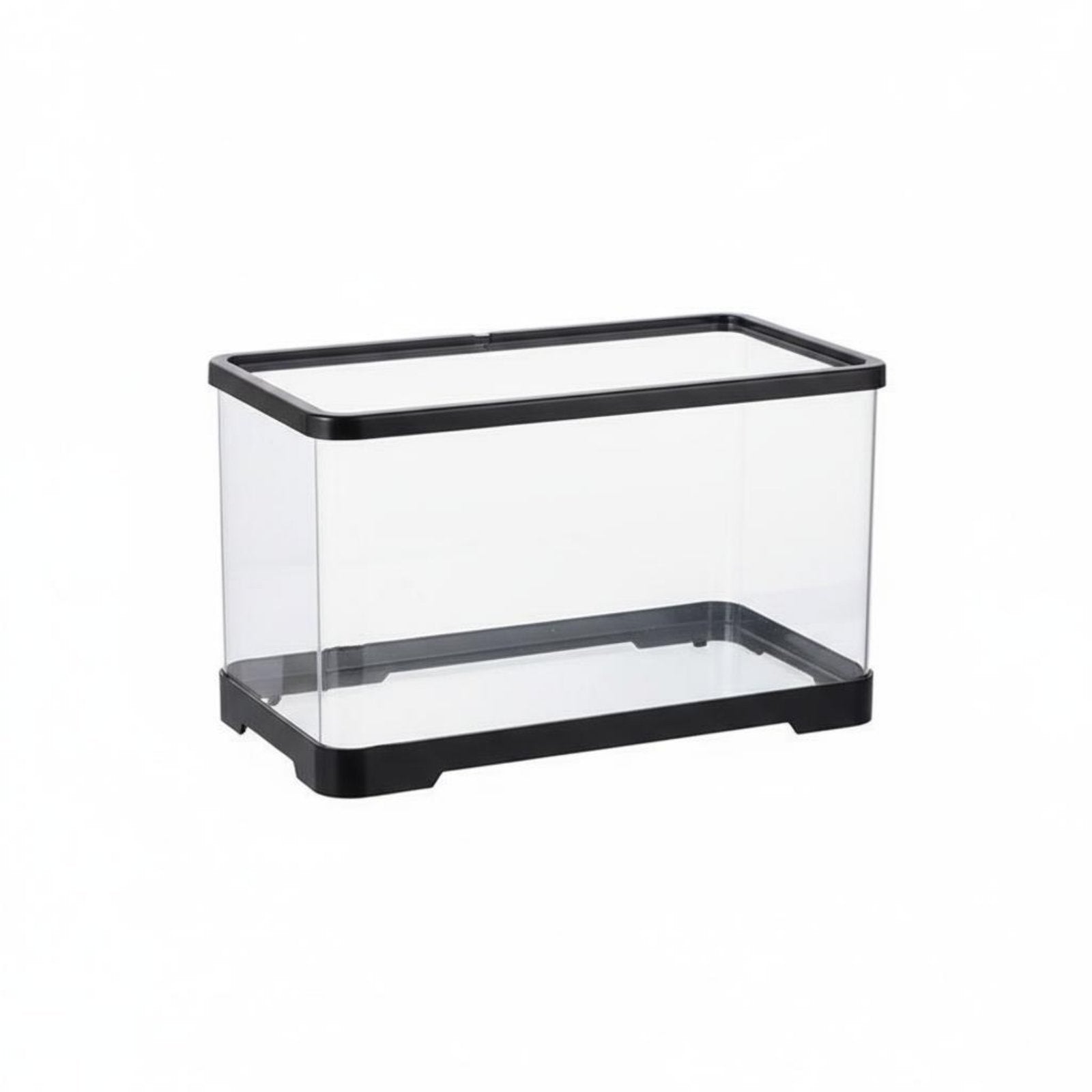 Transparent Reptile Habitat Easy Clean Acrylic Arachnid Enclosure Ventilated Gecko Enclosure for Desktop