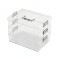Bead Storage Box Rectangular Bead Organizer Box Secure Lid
