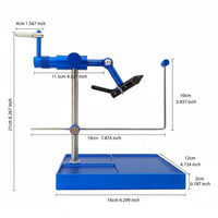 Fly Tying Vise Easy to Adjust Tabletop Fly Tying Vise 3 Mm Jaw Opening