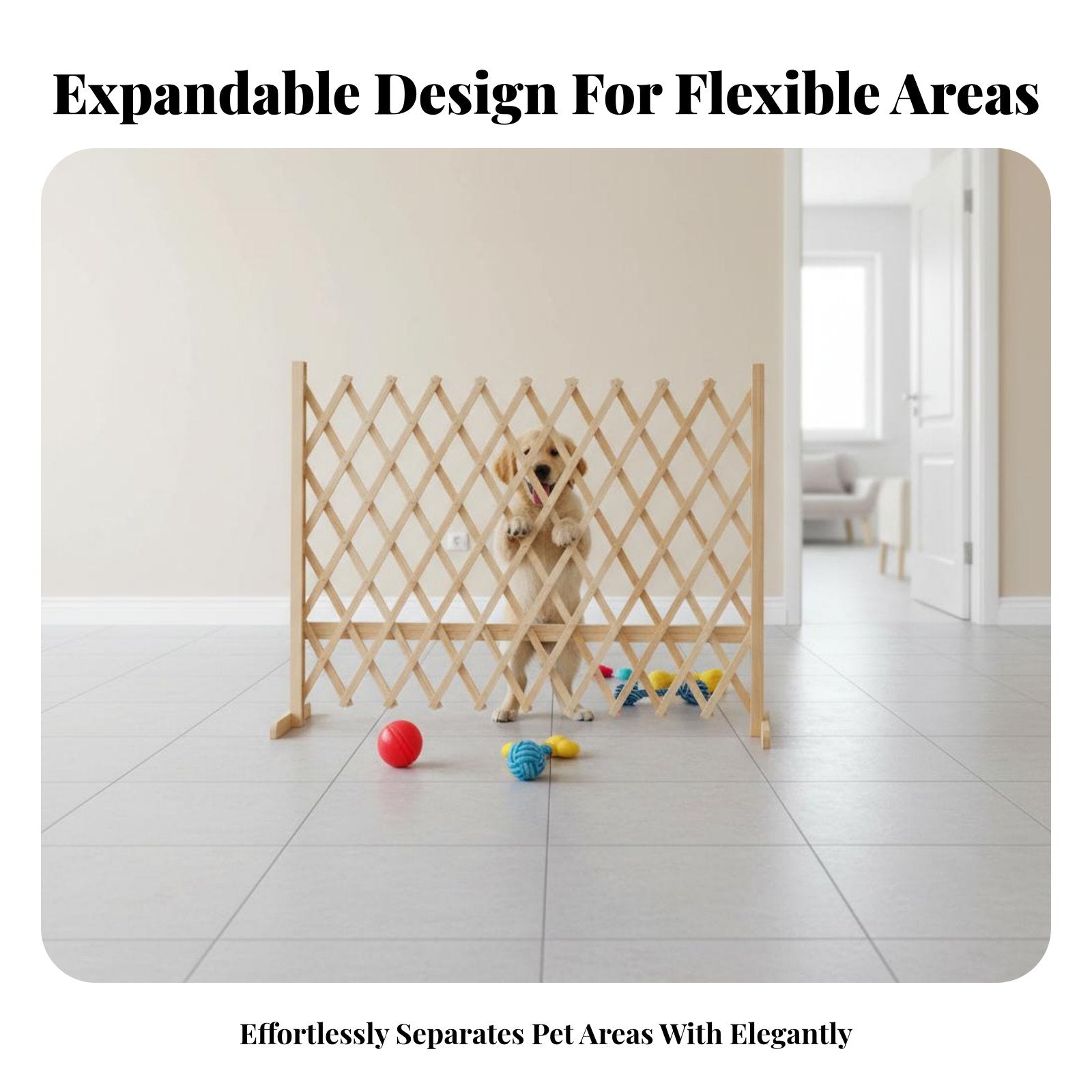 Expandable Accordion Gate Indoor & exteriordoor Use Expandable collapsible Gate