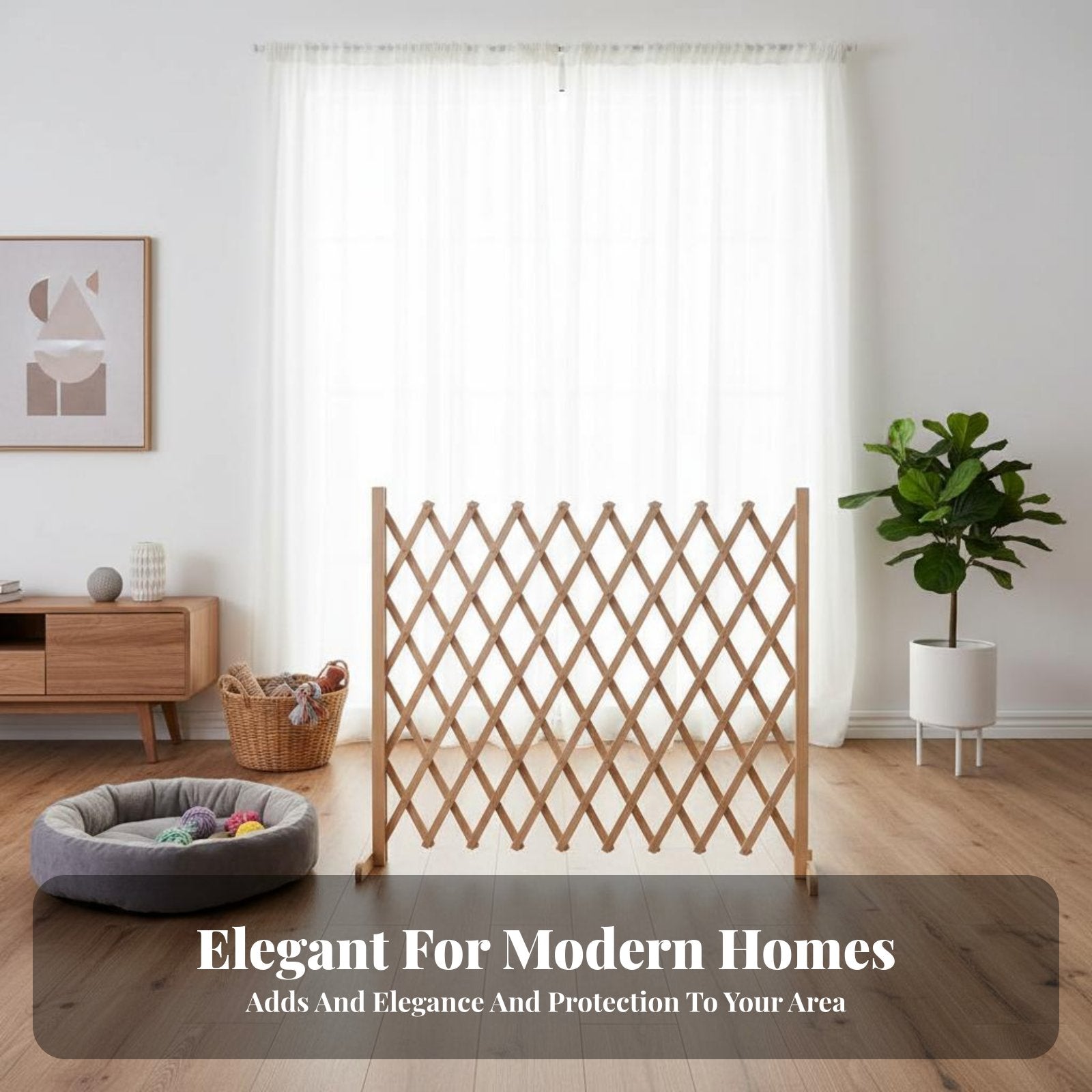 Expandable Accordion Gate Indoor & exteriordoor Use Expandable collapsible Gate
