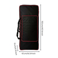 61 Key Keyboard Bag Shockproof Musical Instrument Accessory Wear Resistant