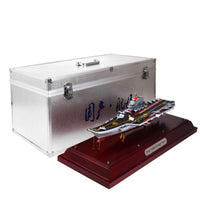 Model with Carrying Case Alloy-Style Scale Model Detailed for Naval Enthusiasts