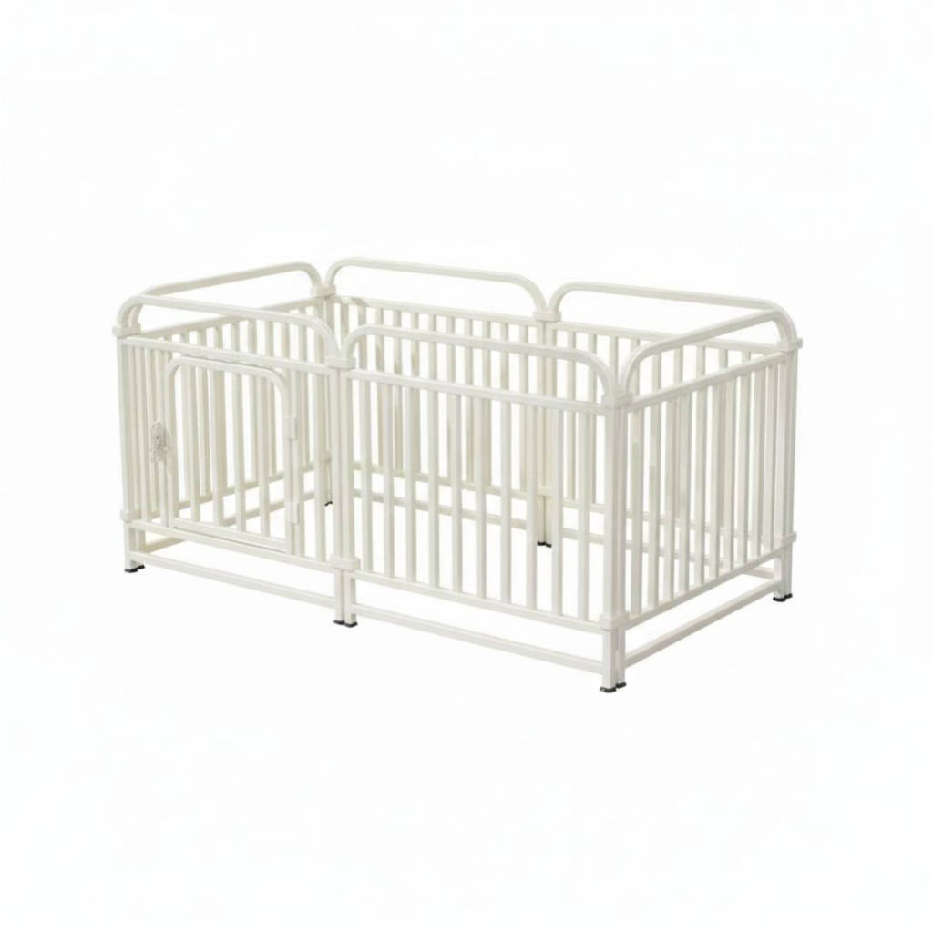 Customizable Suction Pad Fence Anti-Push Design pet Gate Reinforced rods Tooleffortless Assembly for Indoors