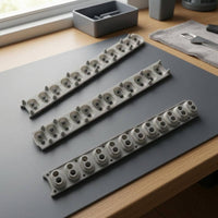 Piano Key Connection Strip Flexible Keyboard Rubber Pad Narrow Rectangular