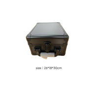 Metal Card Case Dustproof PSA Card Case Removable Dividers for Collectors
