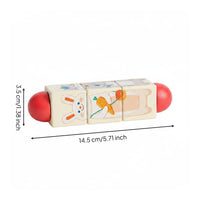 Twist and Match Toy Hand-Eye Coordination Rotating Piece Brainteaser for Infants