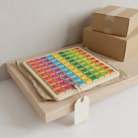 Addition Subtraction Multiplication Chart Wooden Multiplication Board