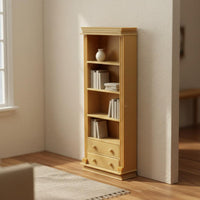 Mini Narrow Bookshelf Pretend Play Mini Multi-Tier Shelf Cabinet Decorative