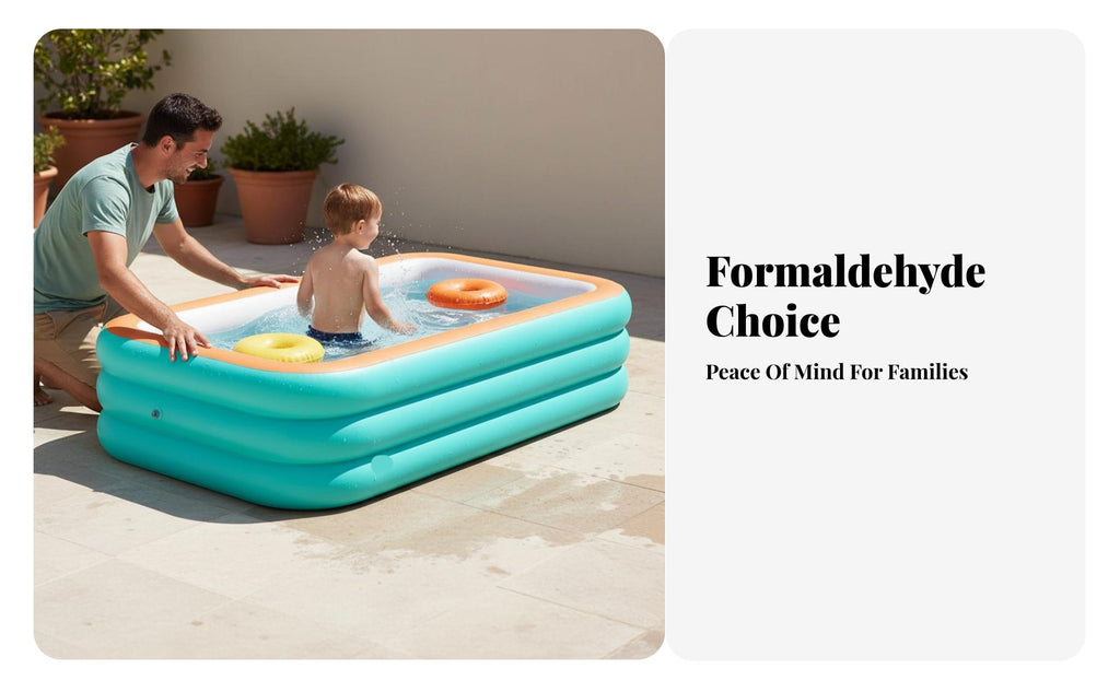 Thickened Material Family Inflatable Pool Sturdy Family Size Inflatable Pool Easy Setup Outdoor Water Toy Tear-Resistant for Children, Infants, Adults, Home, Garden, Patio