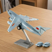 Y-20 Transport Plane Detailed Collectible Display Item Realistic for Children