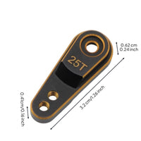 Aluminum RC Servo Arm Precision Fit 25T Servo Arm Lightweight
