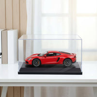 Acrylic Display Box Dustproof Acrylic Display Case Shielded Transparent Showcase Case for 1/32 Cars