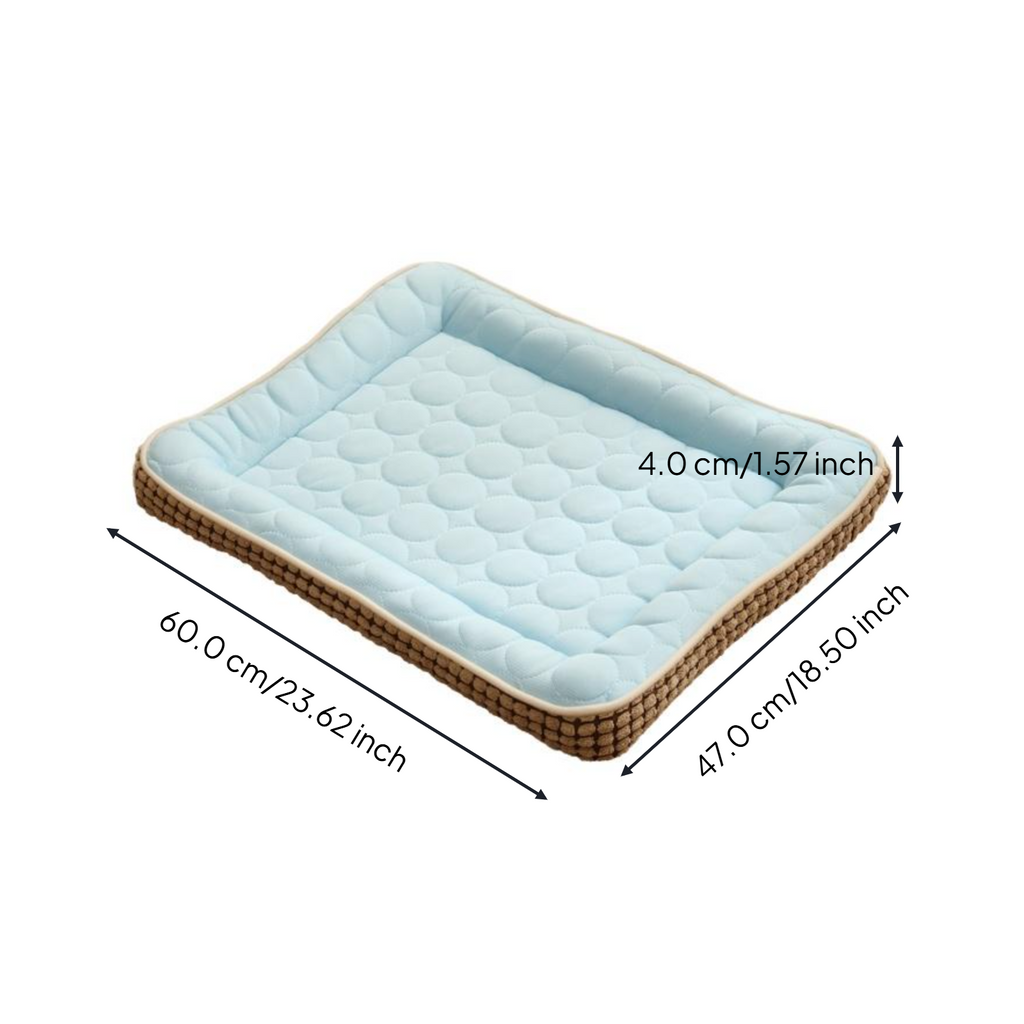Cooling pet mat, quick-dry, washable