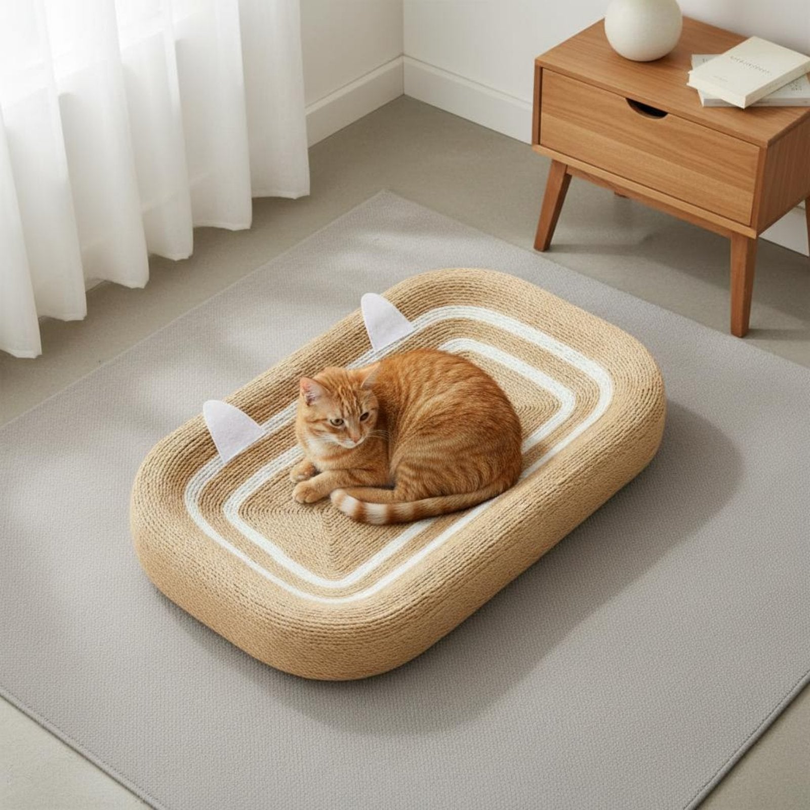 Cat Scratching Basin Long-Lasting Pet Supplies Large Size for Cats