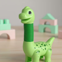 3 Pieces Telescopic Creature Toy Stress Relief Bendable Fidget Tube for Toddlers
