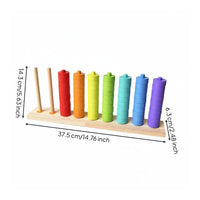 Color Sorting Stacking Toy Logical Thinking Training Child-Centered Color Sorter