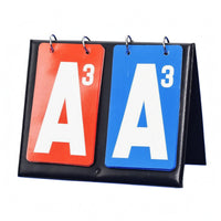 Guandan Score Board Spiral Binding Flip Score Board Red and Blue Cards
