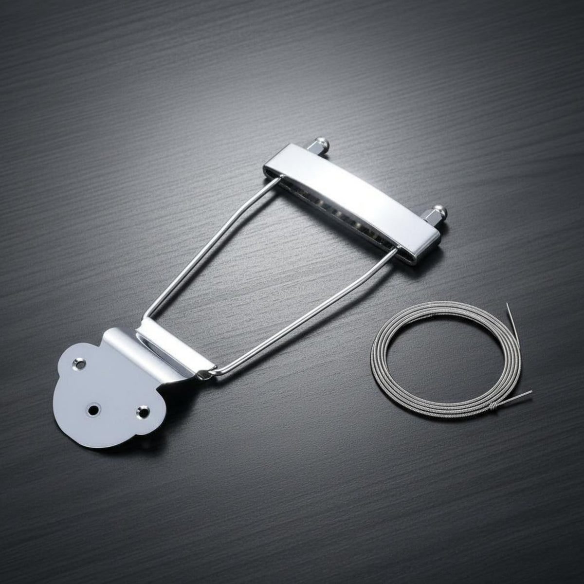 Jazz Guitar Tailpiece Easy Installation for Guitarists