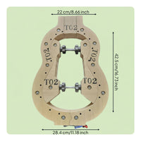 Classical Guitar Mold Set DIY Music Tool Wooden for Workshop, Beginners