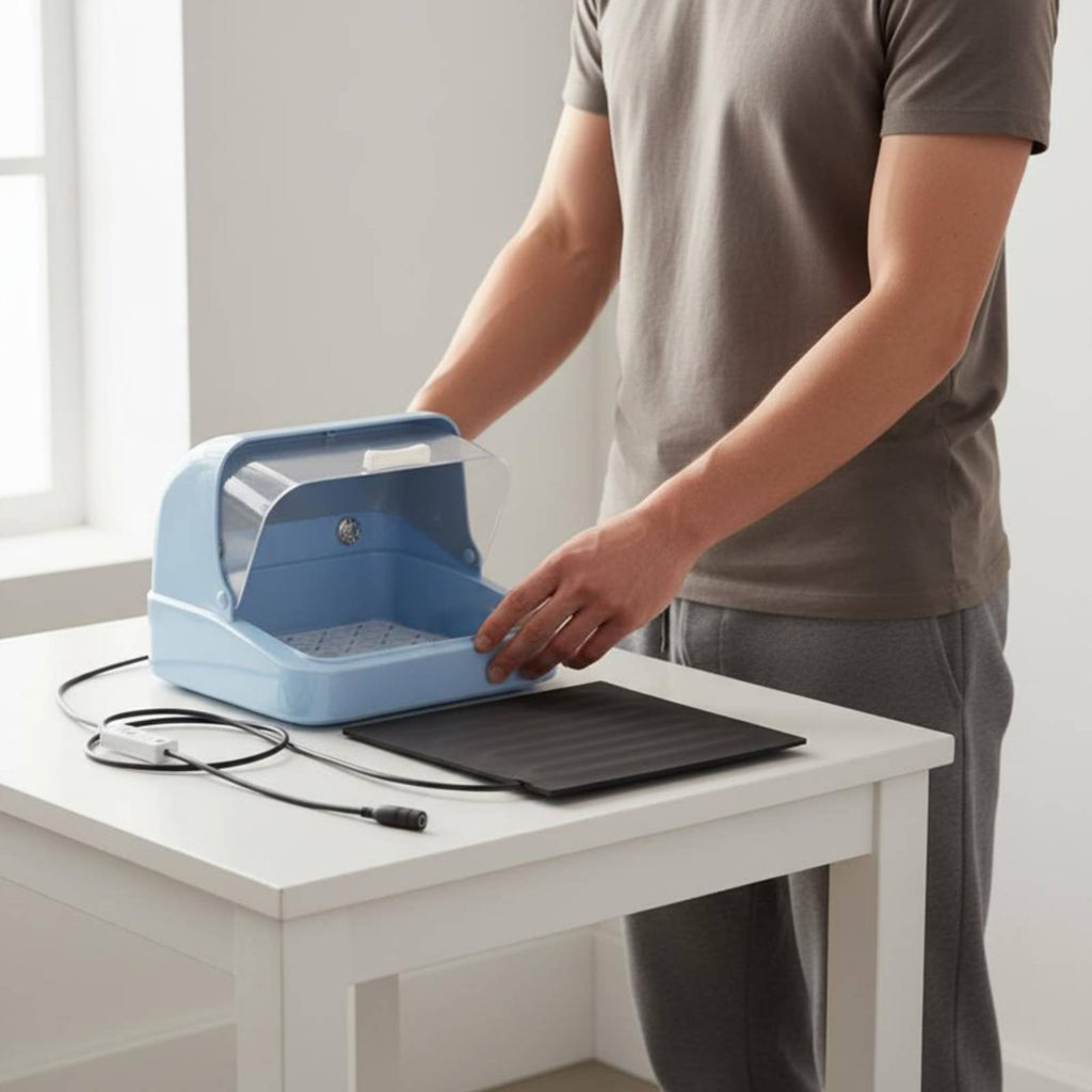 Temperature Control Parrot Brooder Fast Heating Heated Chick Brooder Box