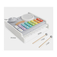 Piano Xylophone Drum Toy Multifunction Kids Plaything Safe Materials