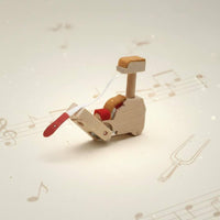 Used Piano Action Unit Compact Piano Action Assembly Lightweight for Restoration