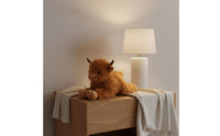 Soft Cow Stuffed Creature Cute Design Highland Cow Stuffed Toy Soft Feel