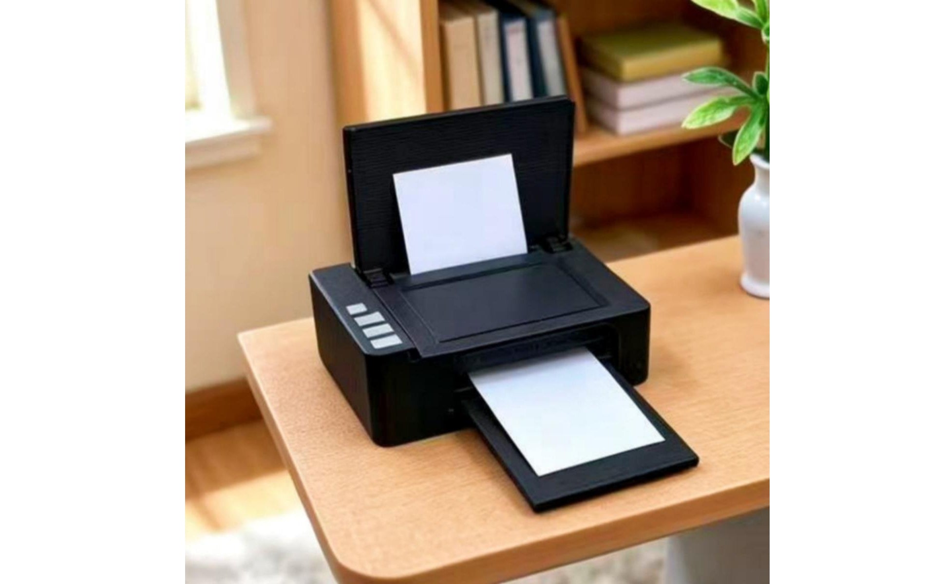 1:12 Scale Printer Compact Dollhouse Printer Plastic for Office Scenes