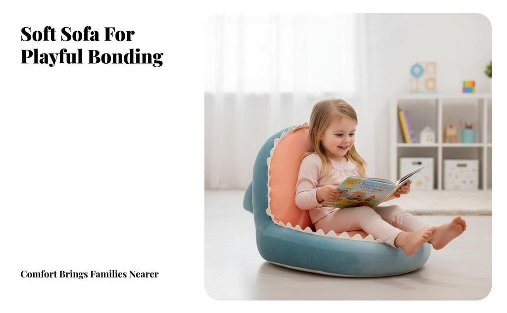 cuddly Character Armchair Soft and snug young child Seat Provides spine assistance