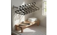 10 Pieces Miniature Clothes Hangers Handmade for Hobbyists