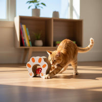 Accordion Feline Scratcher Interactive Corrugated Feline Scratcher