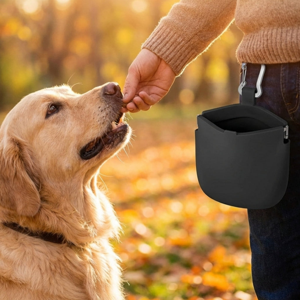 Pet Training Pouch Long-Lasting Dog Treat Bag Waterproof for Outdoor