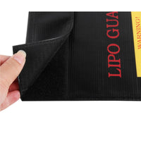 2 Pieces Explosionproof Battery Pouch Heat Resistant Fireproof Lipo Bag