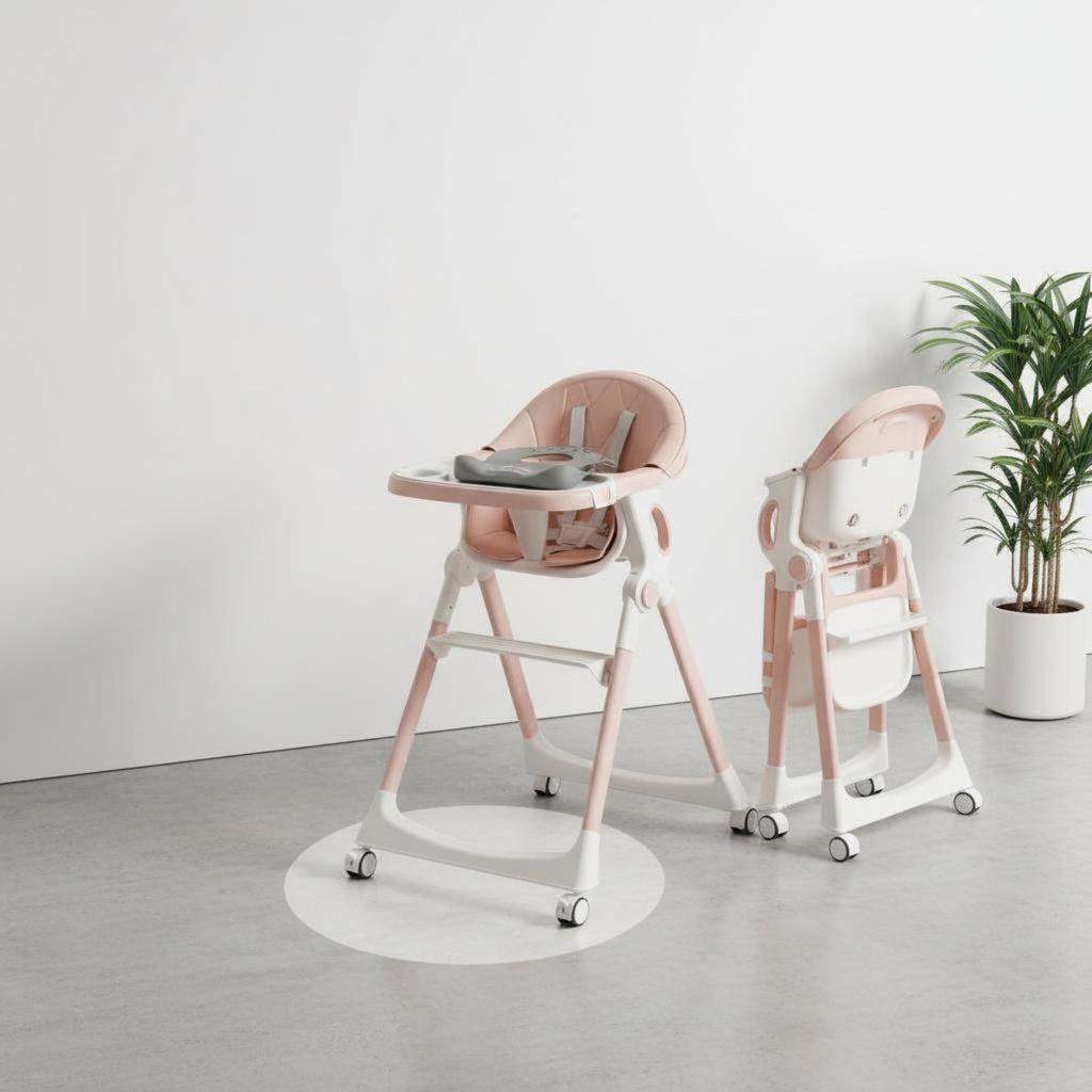 Adjustable Baby Dining Chair Easy to Clean Adjustable Toddler Seat for Toddlers