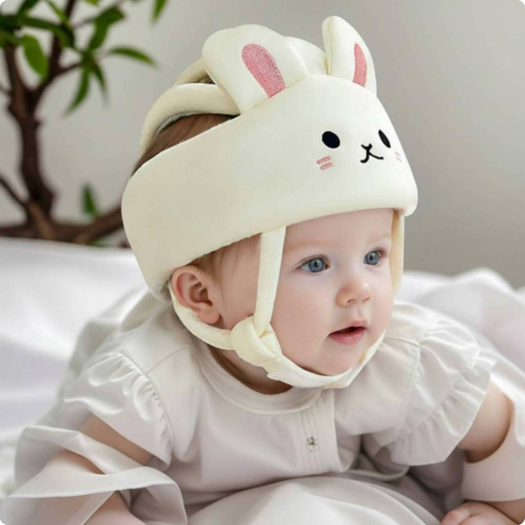 Anti-Fall Head Hat Soft Cushion Infant Head Protector Well-Ventilated Infant Cushioning Hat for Young Children