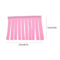 4 Pieces Pet Enclosure Tassel Curtain Provides Shelter for Hamsters, Guinea Pigs