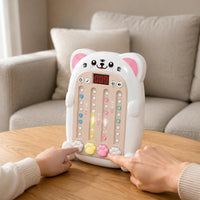 Bear Rhythm Game Music Whack-a-Critter Game Light up for Children
