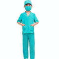 Educational Kids Science Coat Uniform Comfortable Material Child's Science Coat Costume Realistic Design for Preschoolers, Career Day