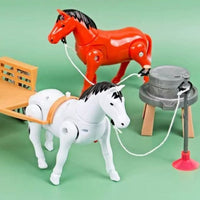 Mill Grinding Foal Toy Educational Walking Foal Toy Interactive for Toddlers