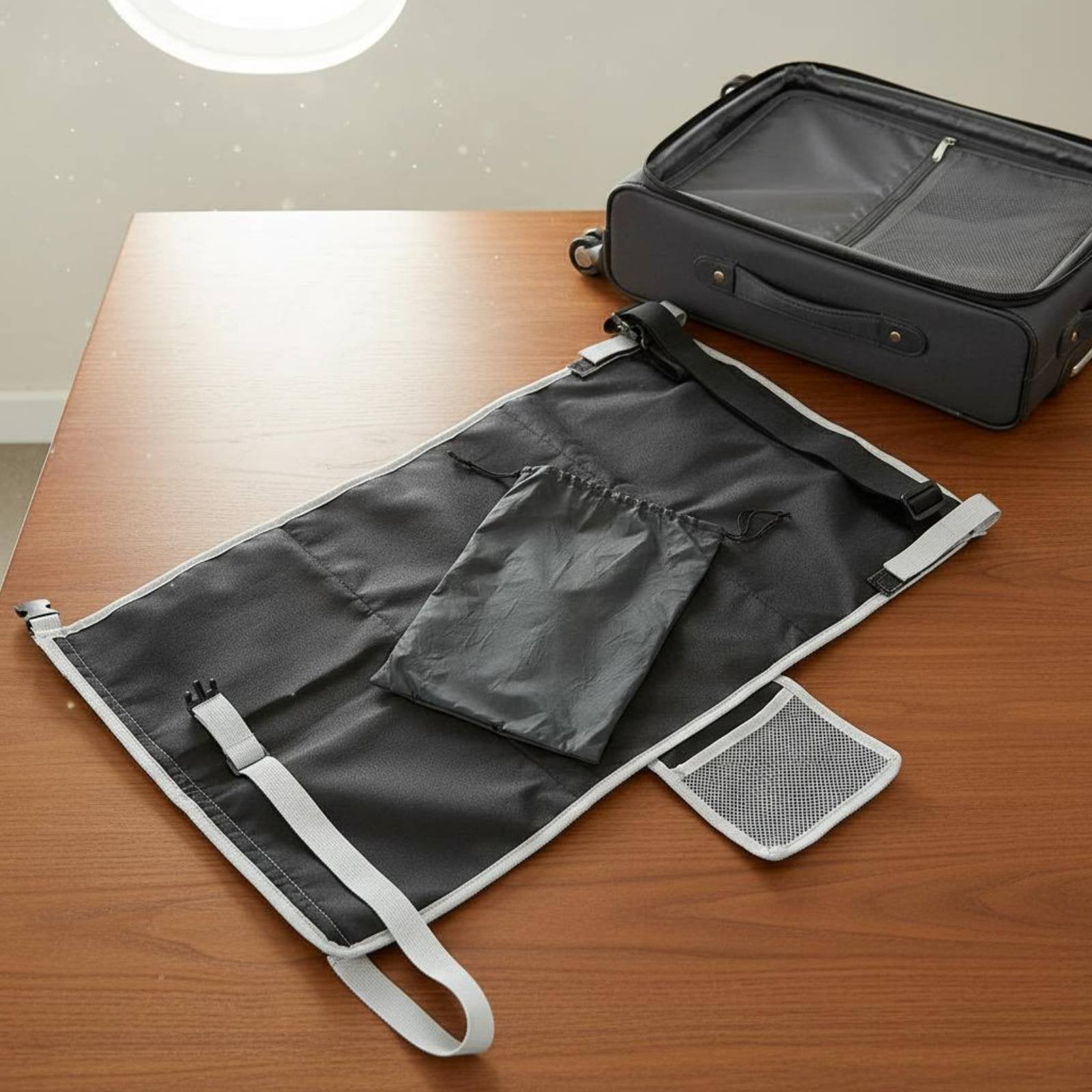 Airplane Bed Adjustable Airplane Seat Extender Foldable for Babies