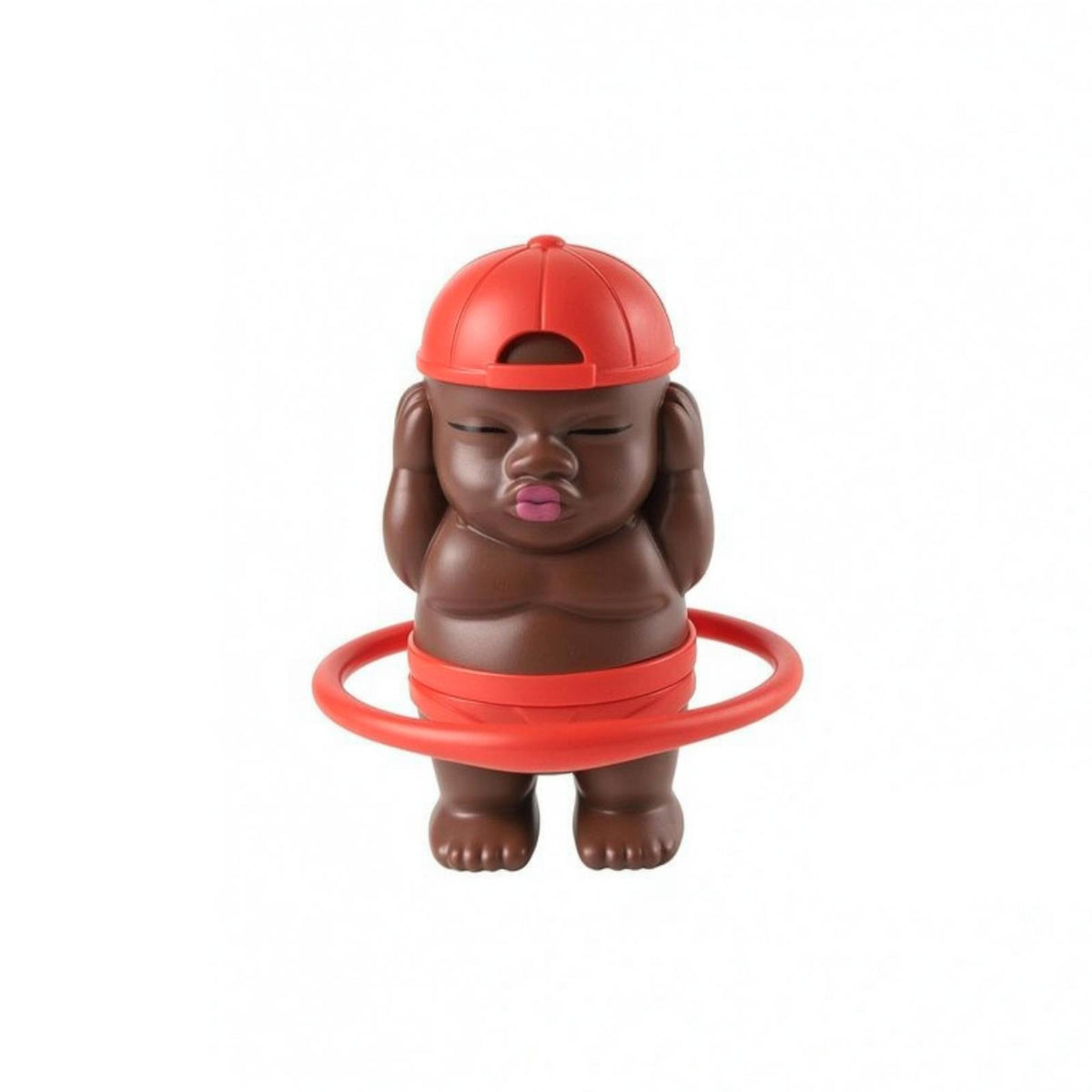 Desktop Figurine Plastic Hoop Figurine Cute