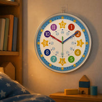 Analog Teaching Timepiece Large Numerals Kids Analog Teaching Timepiece Minute
